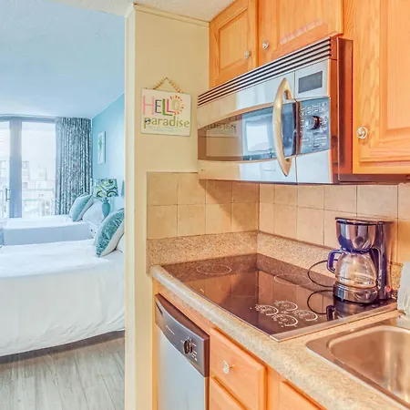 Oceanfront Myrtle Beach Studio With Pool Access! Exterior photo