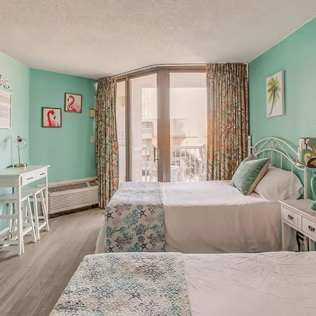 Oceanfront Myrtle Beach Studio With Pool Access! Exterior photo