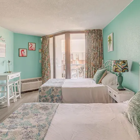 Oceanfront Myrtle Beach Studio With Pool Access! Exterior photo